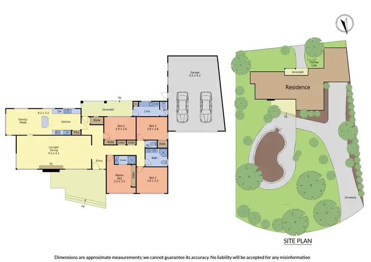 Floorplan of Homely house listing, 17 Helsal Drive, Wantirna South VIC 3152