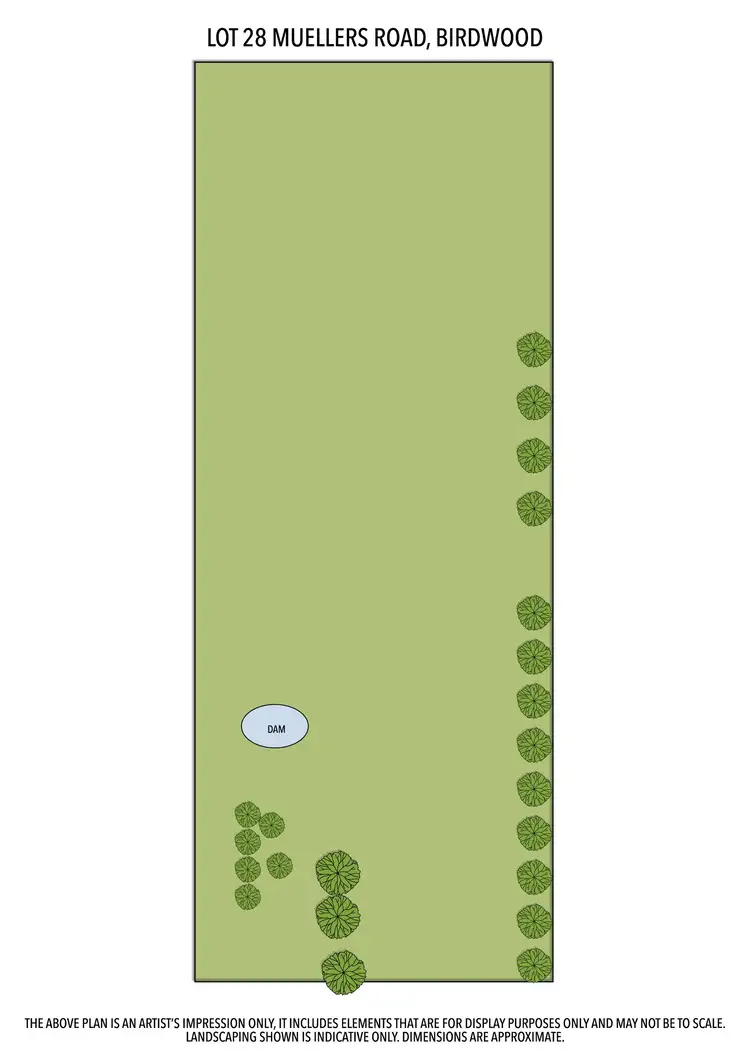 Floorplan of Homely rural property listing, Lot 28 Muellers Road, Birdwood SA 5234