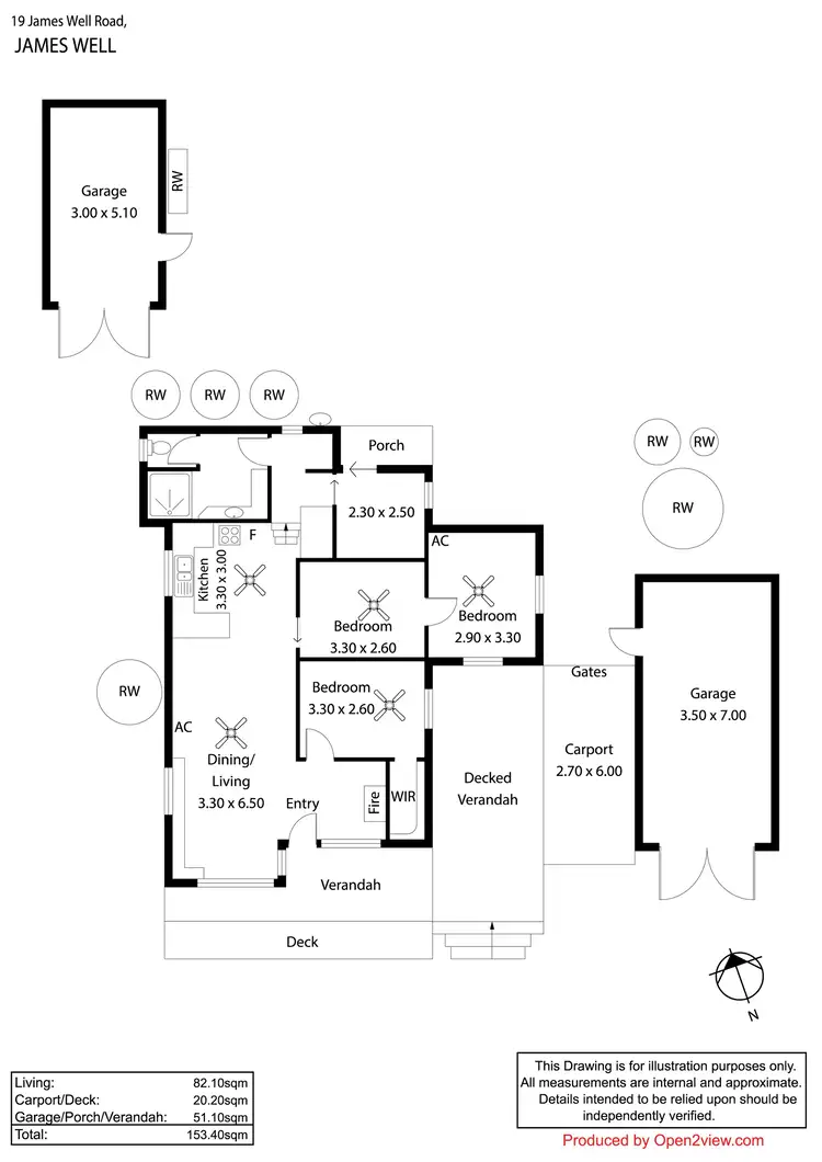 Floorplan of Homely house listing, 19 James Well Road, James Well SA 5571
