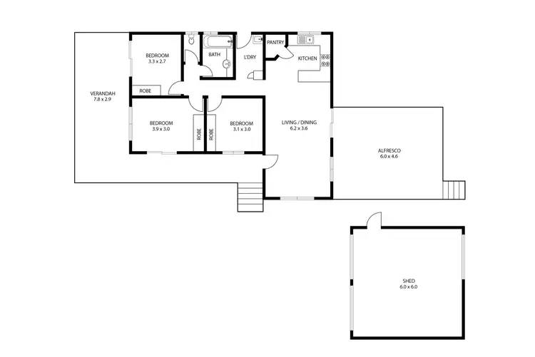 Floorplan of Homely house listing, 24 Claire Lee Crescent, Kingsthorpe QLD 4400