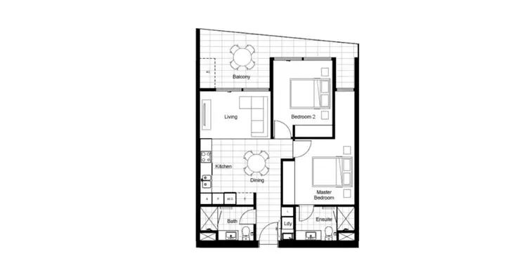Floorplan of Homely apartment listing, 11103/300 Old Cleveland Road, Coorparoo QLD 4151
