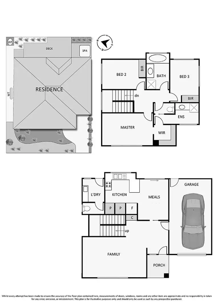 Floorplan of Homely townhouse listing, 7 Hotham Street, Frankston South VIC 3199
