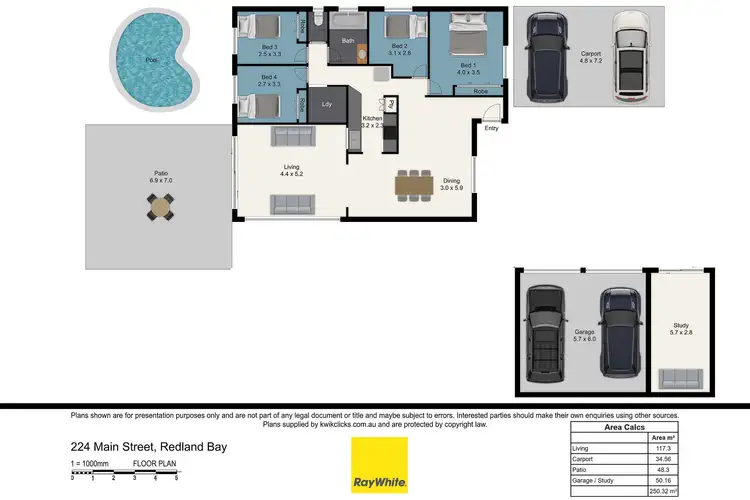 Floorplan of Homely house listing, 224 Main Street, Redland Bay QLD 4165