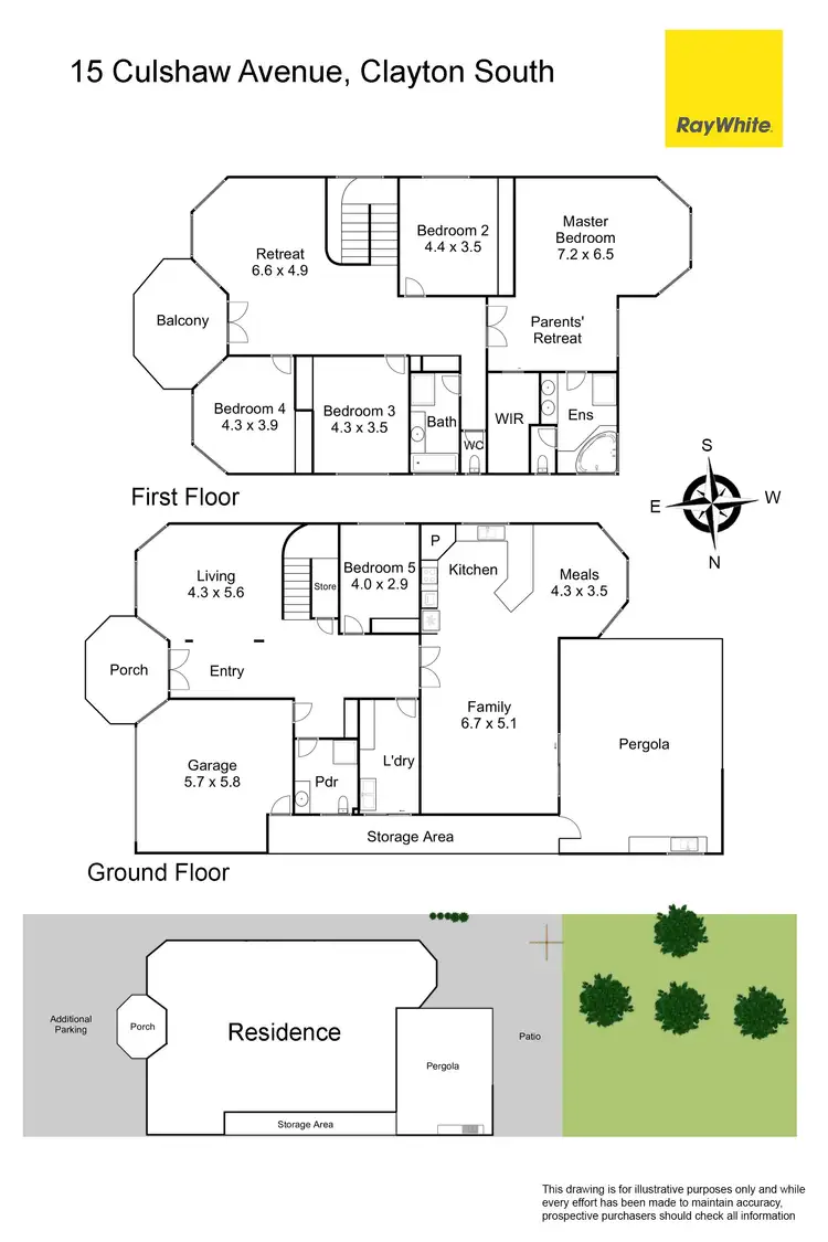 Floorplan of Homely house listing, 15 Culshaw Avenue, Clayton South VIC 3169