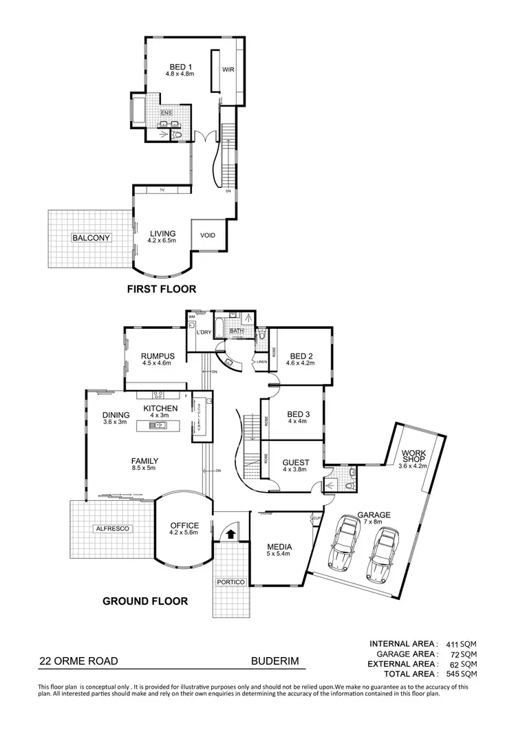 Floorplan of Homely house listing, 22 Orme Road, Buderim QLD 4556