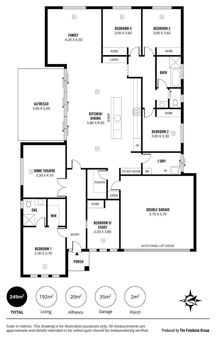Floorplan of Homely house listing, 13 Barker Road, Mount Barker SA 5251