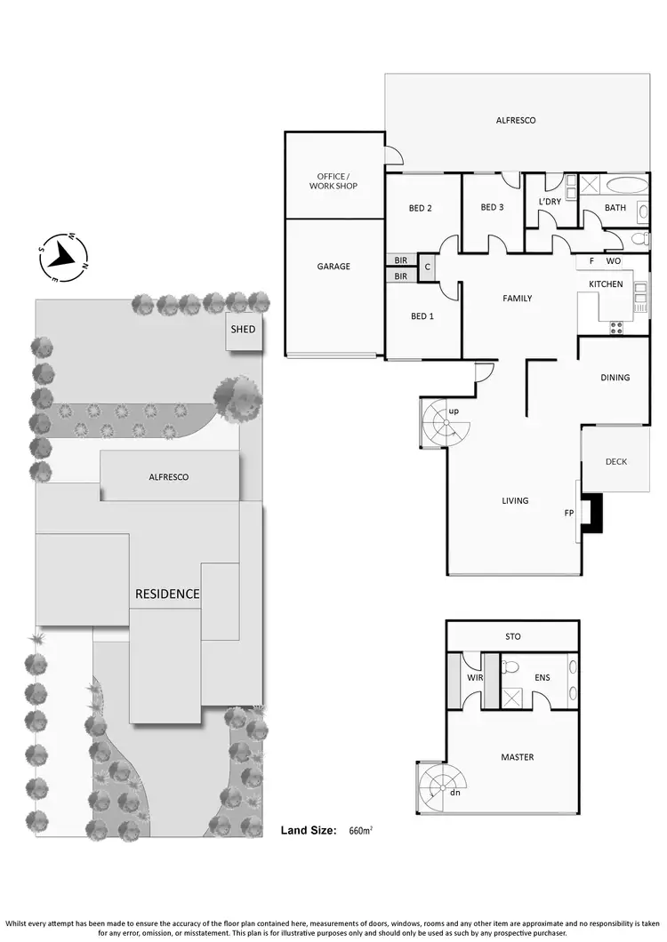 Floorplan of Homely house listing, 2 Arkindale Place, Frankston South VIC 3199