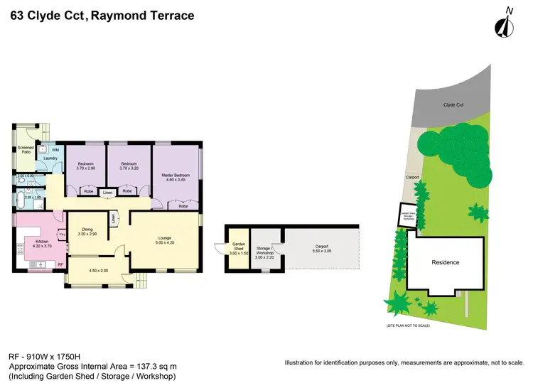 Floorplan of Homely house listing, 63 Clyde Circuit, Raymond Terrace NSW 2324