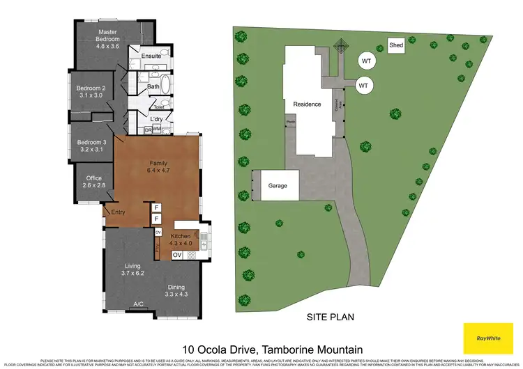 Floorplan of Homely house listing, 10 Ocola Drive, Tamborine Mountain QLD 4272