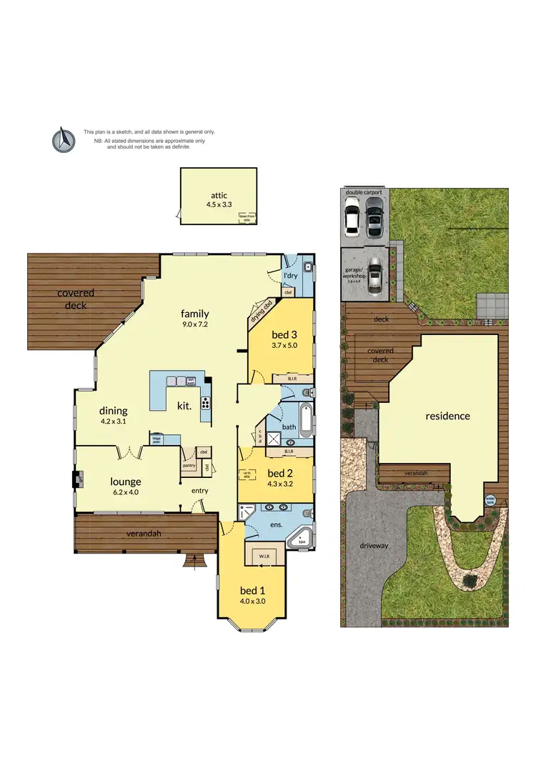 Floorplan of Homely house listing, 5 Lindisfarne Avenue, Croydon VIC 3136