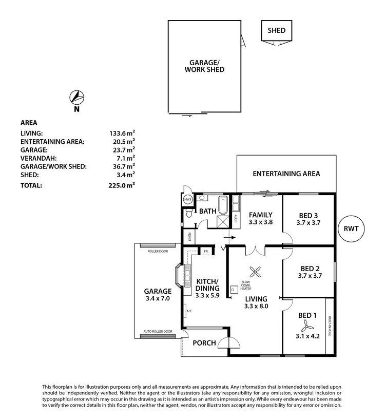 Floorplan of Homely house listing, 57 Murray Drive, Murray Bridge SA 5253