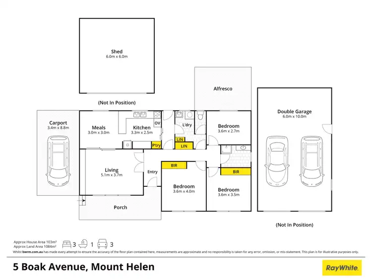 Floorplan of Homely house listing, 5 Boak Avenue, Mount Helen VIC 3350