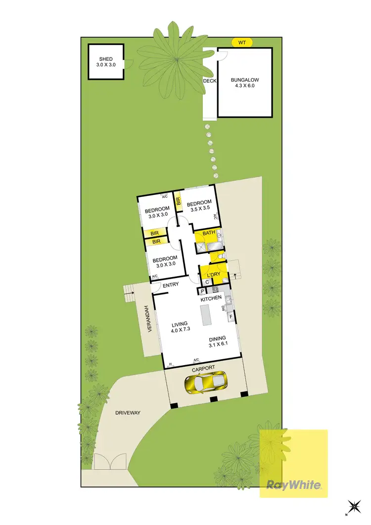 Floorplan of Homely house listing, 48 Burleigh Drive, Grovedale VIC 3216