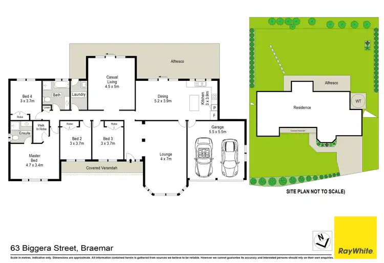 Floorplan of Homely house listing, 63 Biggera Street, Braemar NSW 2575