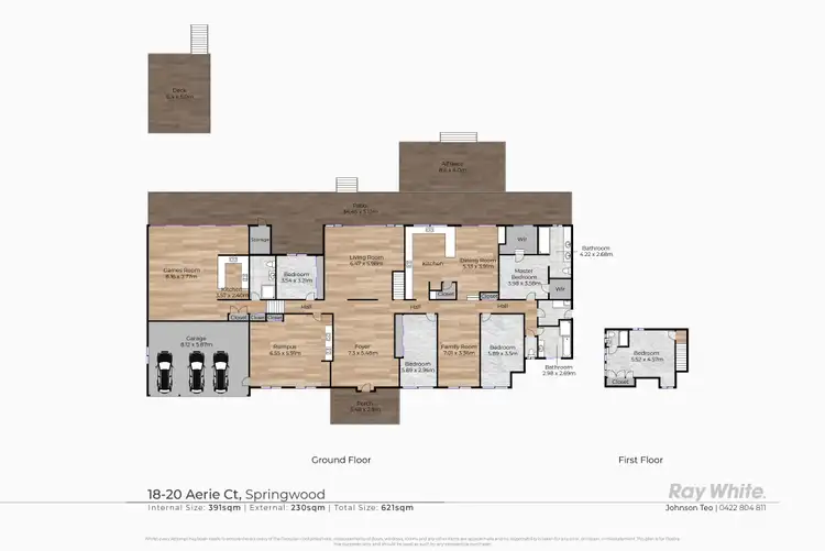 Floorplan of Homely house listing, 18-20 Aerie Court, Springwood QLD 4127