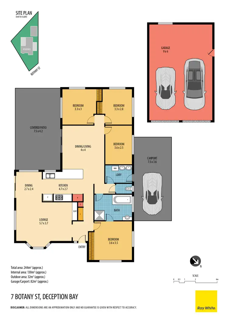 Floorplan of Homely house listing, 7 Botany Street, Deception Bay QLD 4508