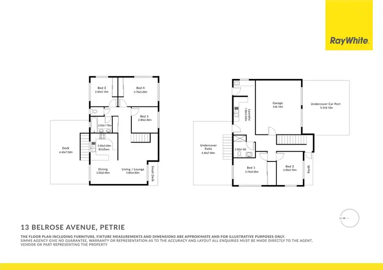 Floorplan of Homely house listing, 13 Belrose Avenue, Petrie QLD 4502