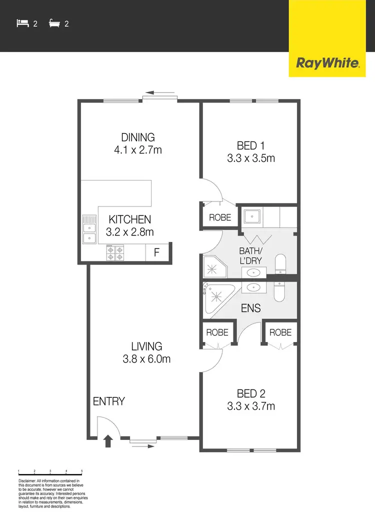 Floorplan of Homely townhouse listing, 133/15 John Cleland Crescent, Florey ACT 2615