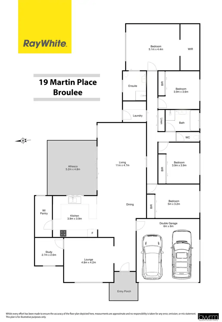 Floorplan of Homely house listing, 19 Martin Place, Broulee NSW 2537