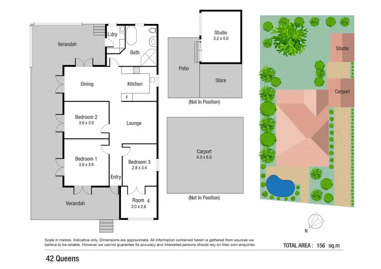 Floorplan of Homely house listing, 42 Queens Road, Hermit Park QLD 4812