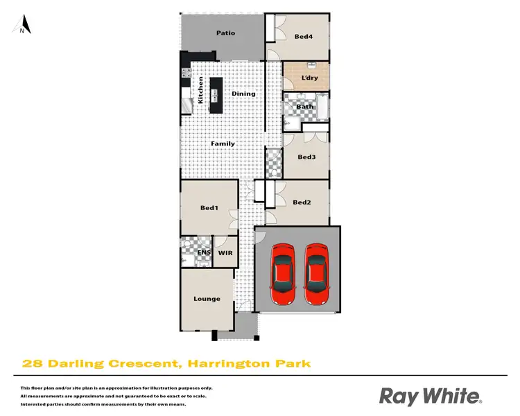 Floorplan of Homely house listing, 28 Darling Crescent, Harrington Park NSW 2567