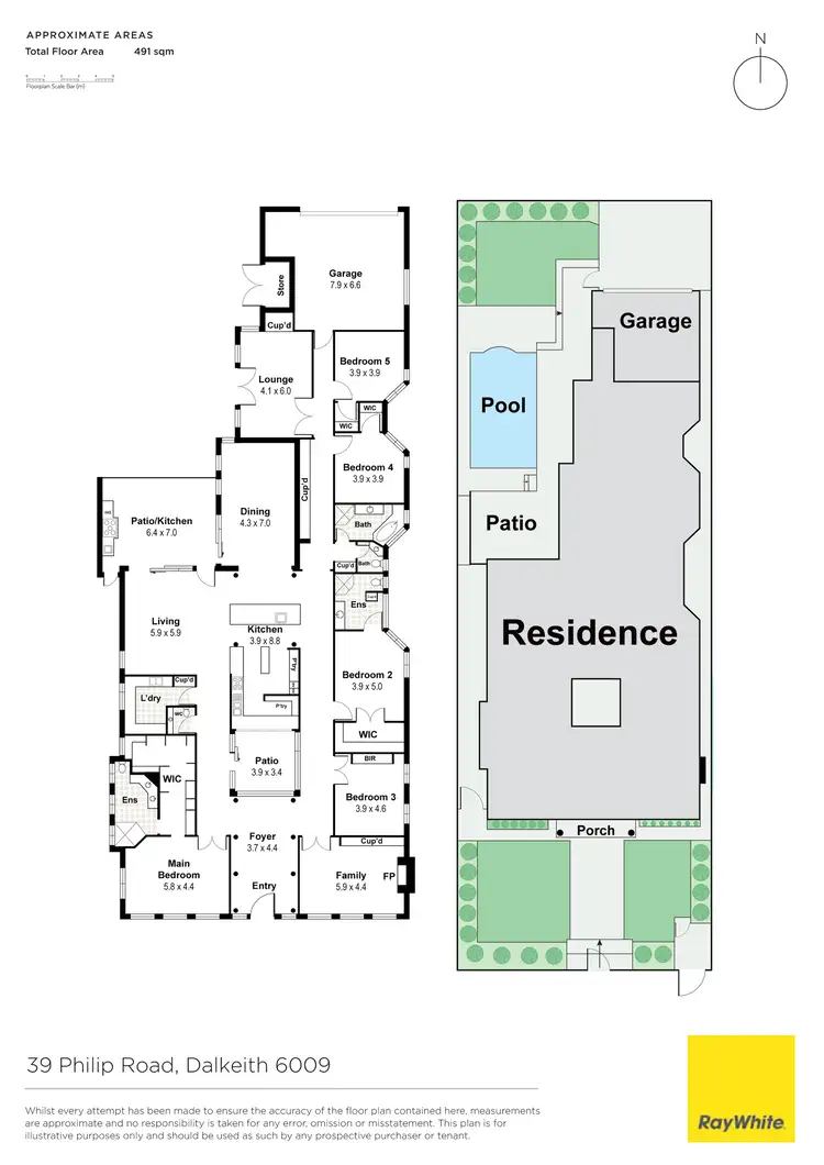 Floorplan of Homely house listing, 39 Philip Road, Dalkeith WA 6009