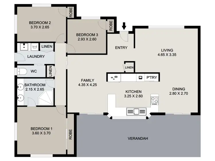Floorplan of Homely house listing, 8 Berringar Lane, West Gladstone QLD 4680