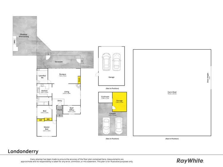 Floorplan of Homely house listing, 378-382 Nutt Road, Londonderry NSW 2753