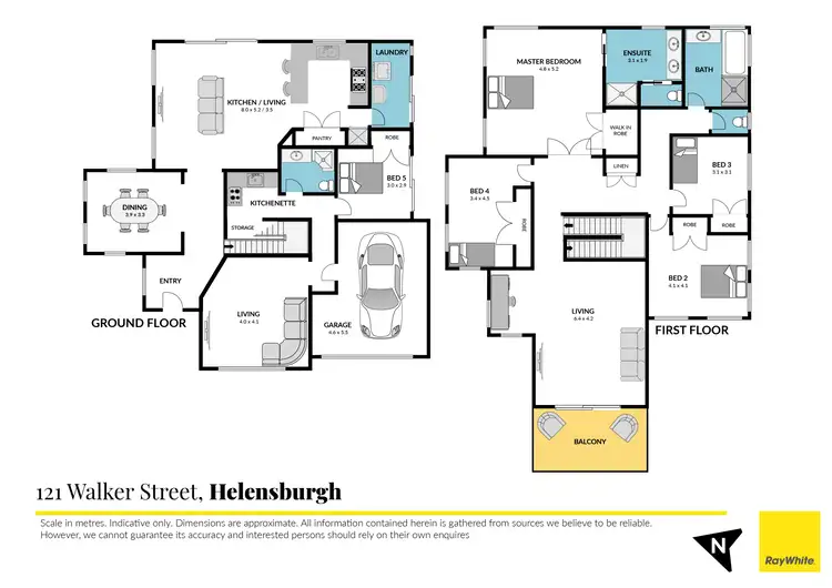 Floorplan of Homely house listing, 121 Walker Street, Helensburgh NSW 2508