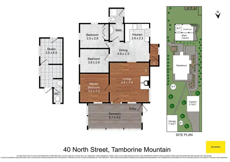 Floorplan of Homely house listing, 40 North Street, Tamborine Mountain QLD 4272