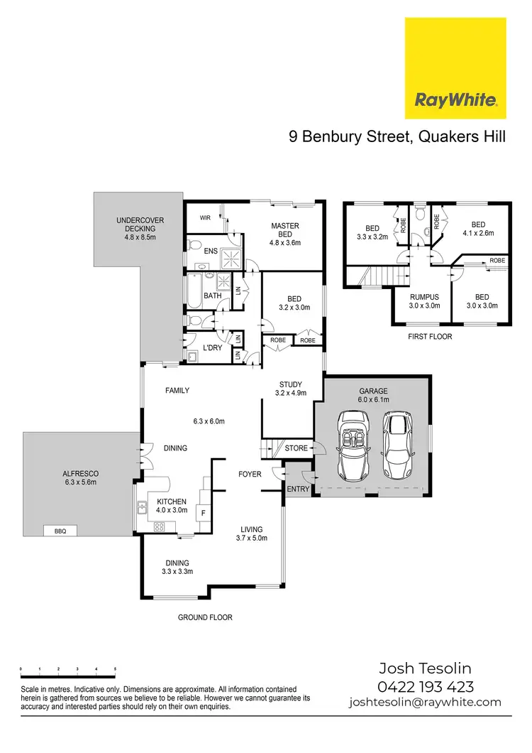 Floorplan of Homely house listing, 9 Benbury Street, Quakers Hill NSW 2763