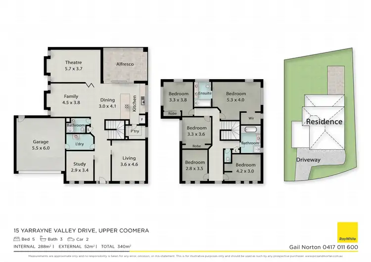Floorplan of Homely house listing, 15 Yarrayne Valley Drive, Upper Coomera QLD 4209