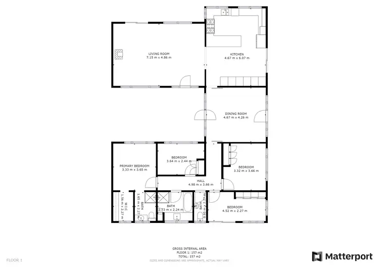 Floorplan of Homely rural property listing, 2167A Chillingollah Road, Nowie VIC 3585