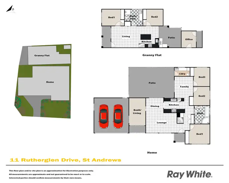 Floorplan of Homely house listing, 11 Rutherglen Drive, St Andrews NSW 2566