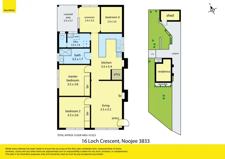 Floorplan of Homely house listing, 16 Loch Crescent, Noojee VIC 3833
