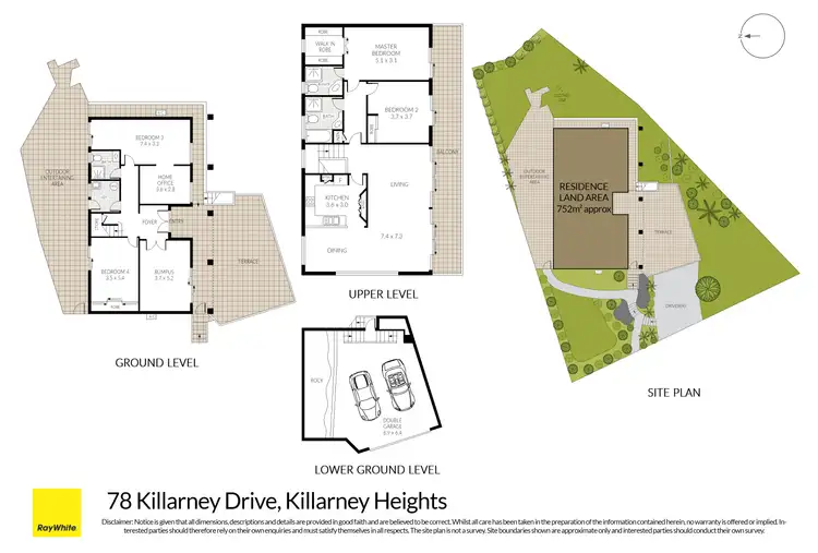 Floorplan of Homely house listing, 78 Killarney Drive, Killarney Heights NSW 2087