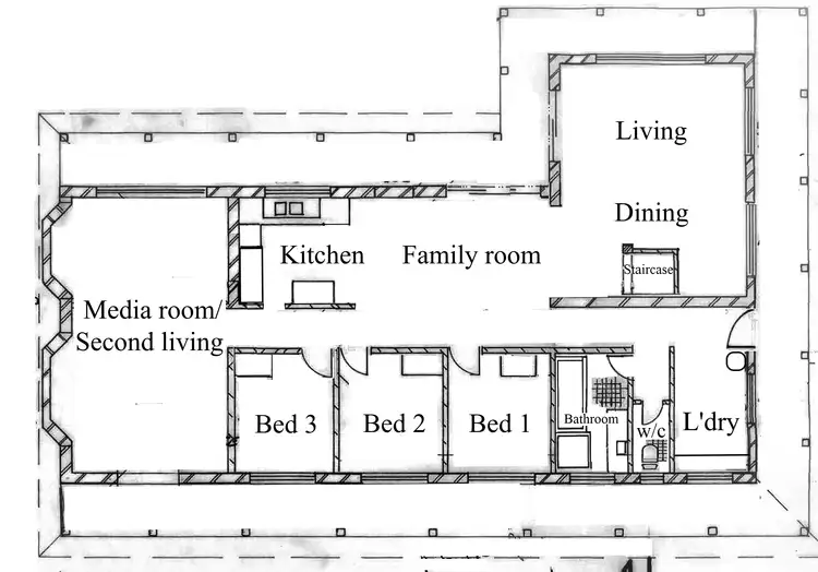 Floorplan of Homely house listing, 23 Arcadia Avenue, Woorim QLD 4507