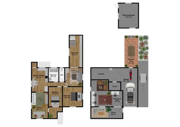 Floorplan of Homely house listing, 31 Boonal Street, Nudgee QLD 4014