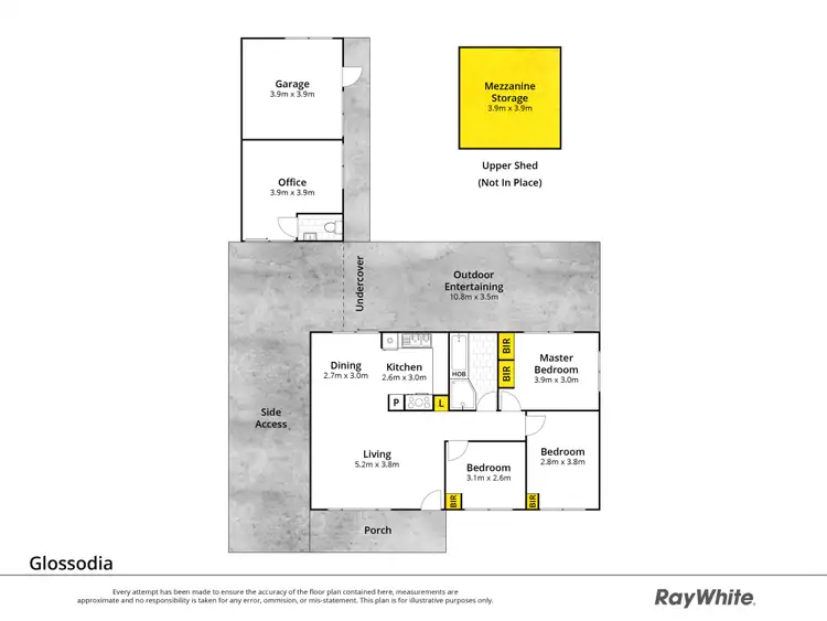Floorplan of Homely house listing, 15 Macquarie Place, Glossodia NSW 2756