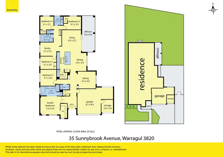 Floorplan of Homely house listing, 35 Sunnybrook Avenue, Warragul VIC 3820