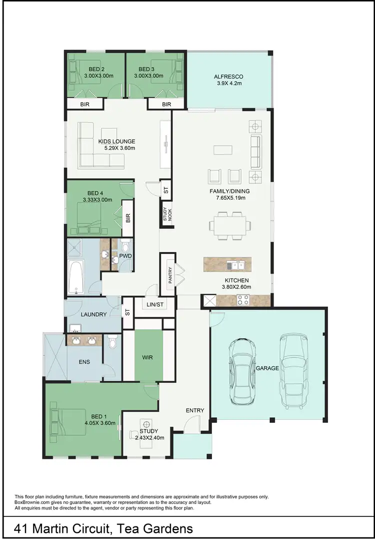 Floorplan of Homely house listing, 41 Martin Circuit, Tea Gardens NSW 2324