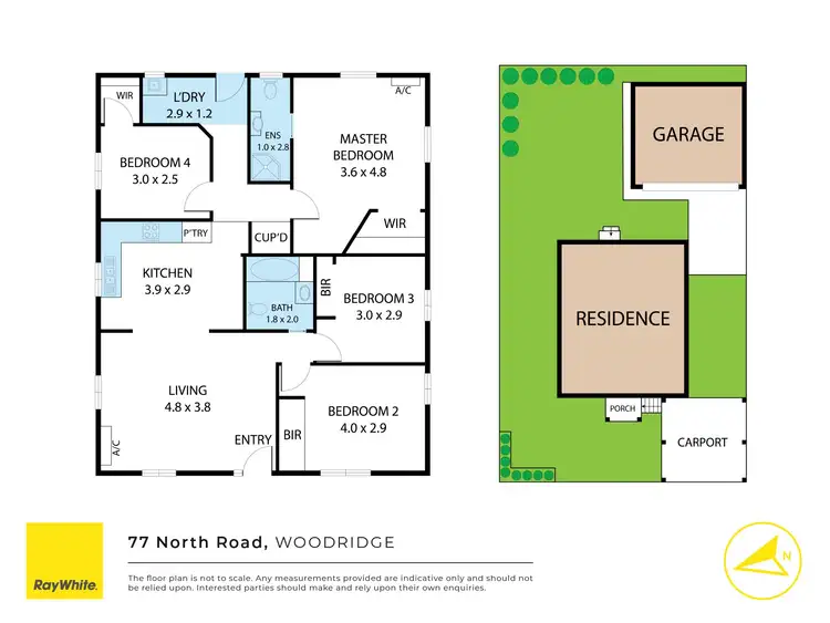 Floorplan of Homely house listing, 77 North Road, Woodridge QLD 4114