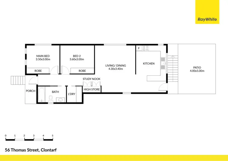 Floorplan of Homely house listing, 56 Thomas Street, Clontarf QLD 4019