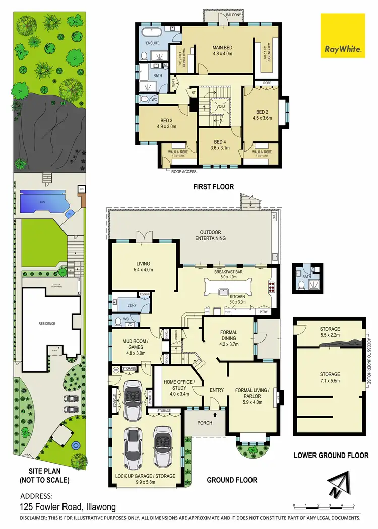 Floorplan of Homely house listing, 125 Fowler Road, Illawong NSW 2234