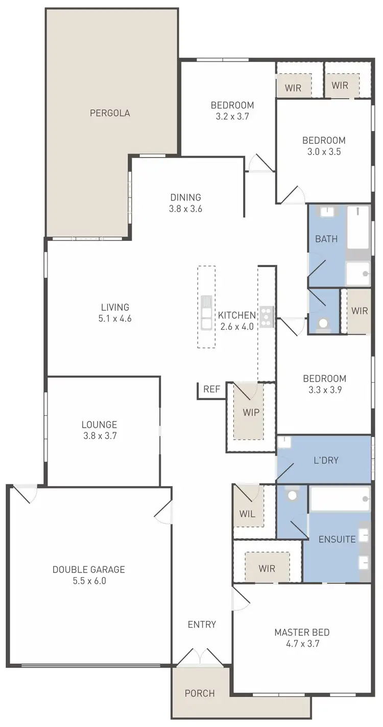 Floorplan of Homely house listing, 37 Cressy Street, Werribee VIC 3030