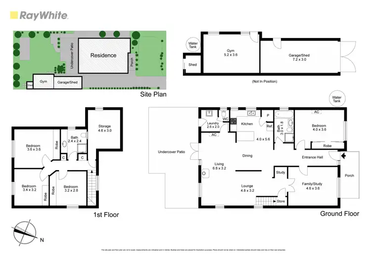 Floorplan of Homely house listing, 4 Murrumbeena Crescent, Murrumbeena VIC 3163