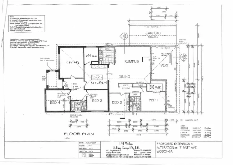 Floorplan of Homely house listing, 7 Batt Avenue, Wodonga VIC 3690