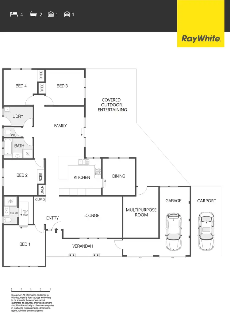 Floorplan of Homely house listing, 15 Roughsey Place, Conder ACT 2906