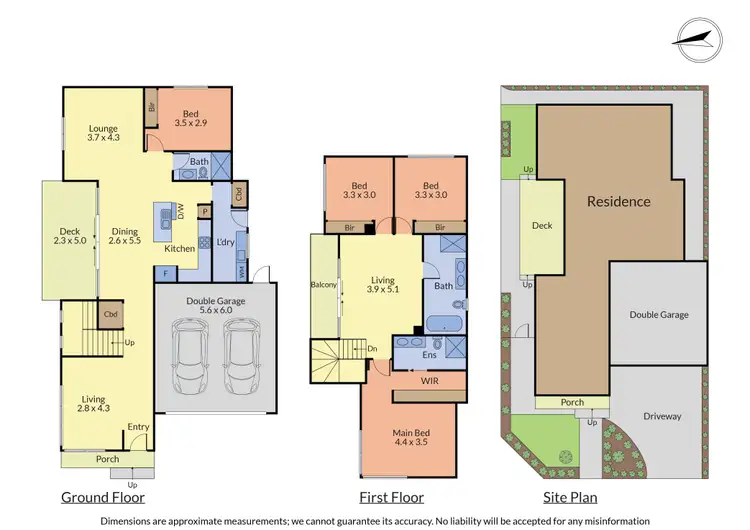 Floorplan of Homely house listing, 14 Noorat Place, Cranbourne North VIC 3977