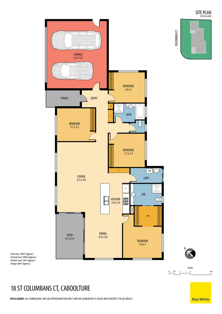 Floorplan of Homely house listing, 18-20 St Columbans Court, Caboolture QLD 4510